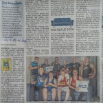 Unser Team zu Besuch auf dem blauen Sofa unserer Heimatzeitung der Waldeckischen Landeszeitung!!